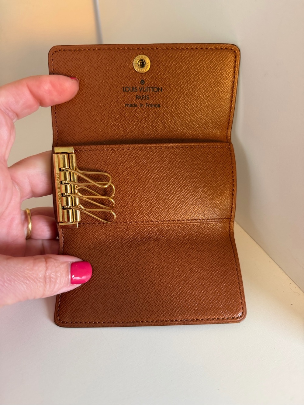 Louis Vuitton Monogram 4 Key Holder Wallet - Picture 5 of 7